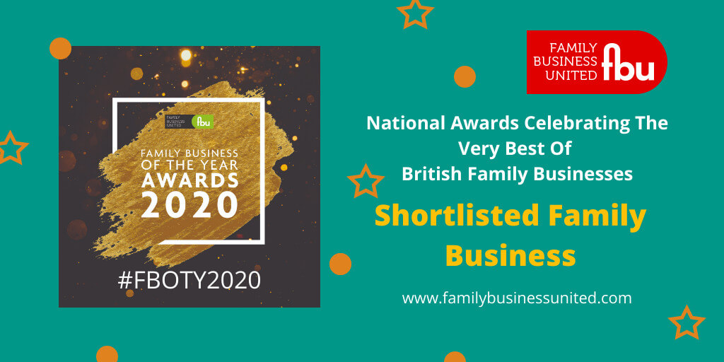 Cambridgeshire specialist care and rehabhome Family Business of the Year Awards 2020